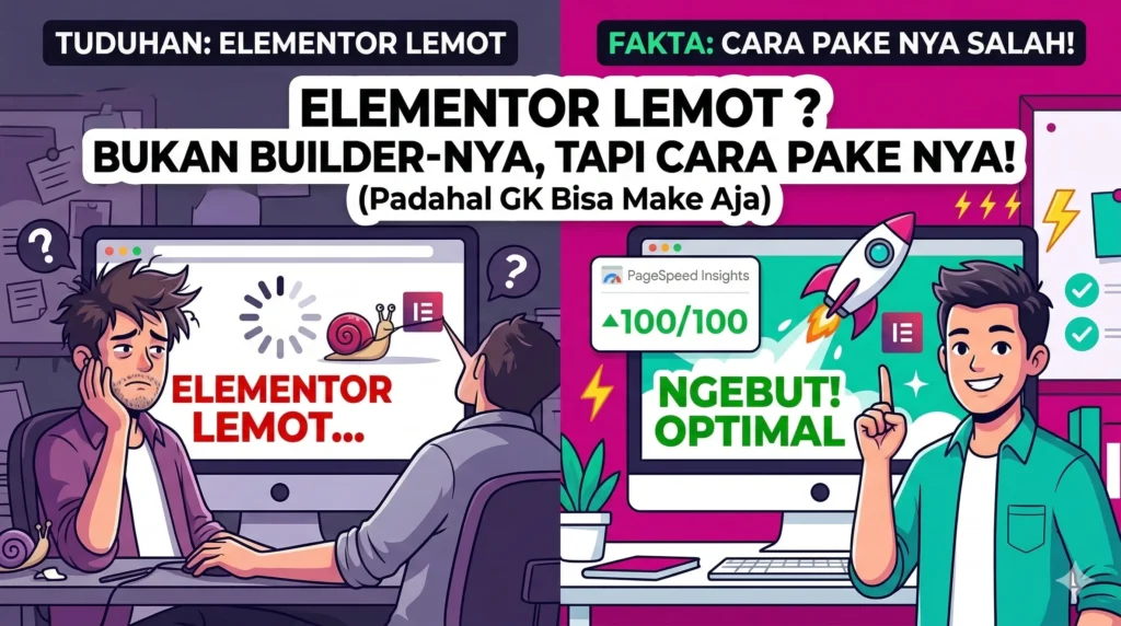 Benarkah Elementor Bikin Web Lemot?