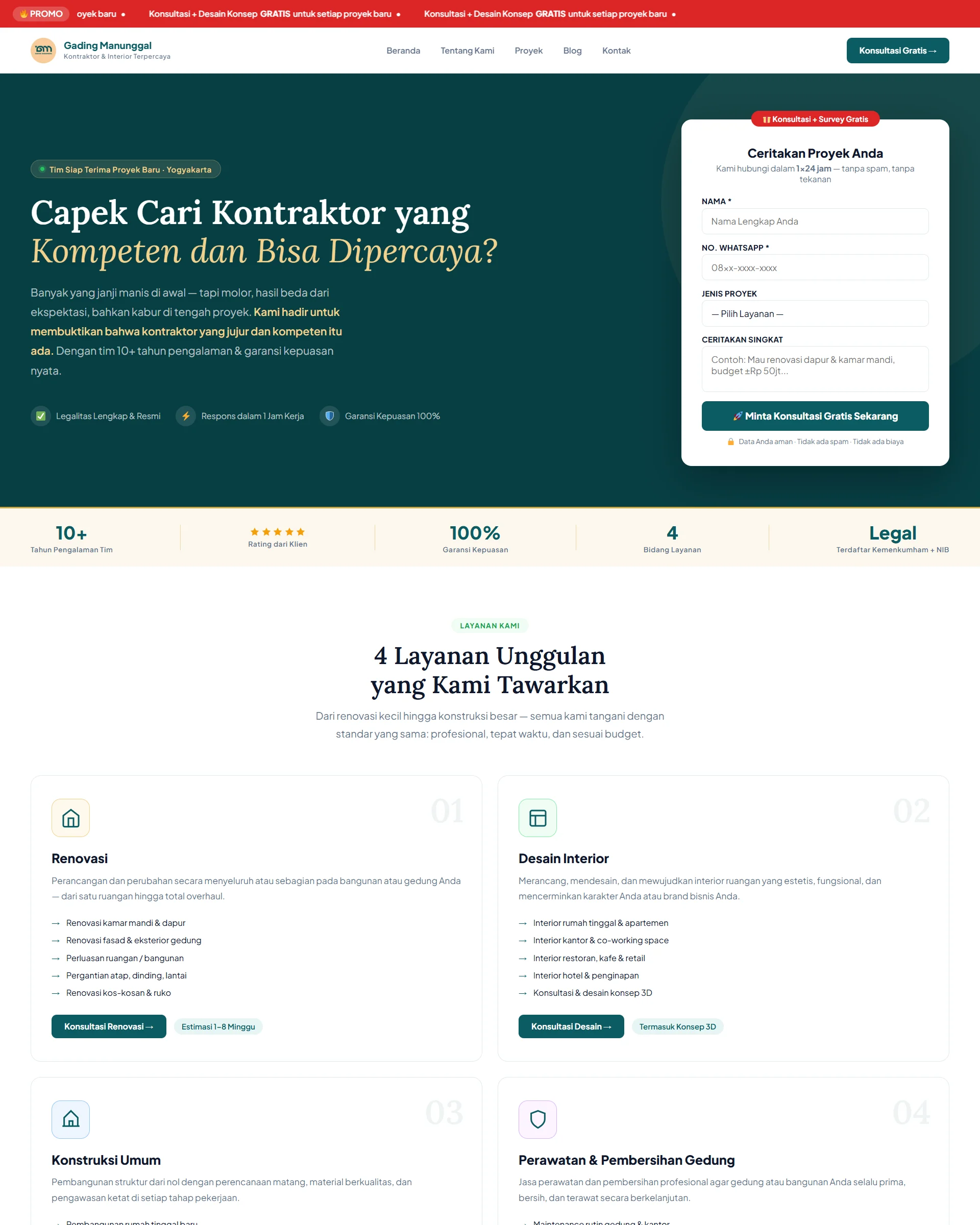 CV Gading Manunggal